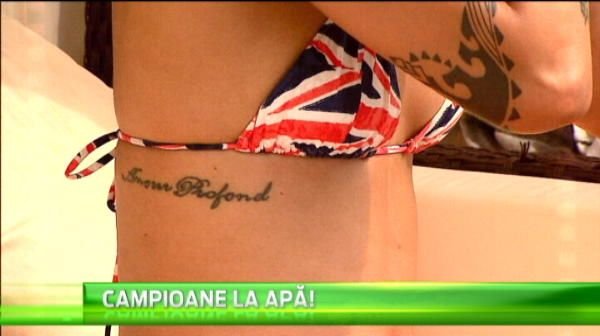 Campioanele de la handbal au facut senzatie la piscina! Cum s-au distrat in apa