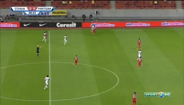 Interventia lui Cojocaru din debutul meciului