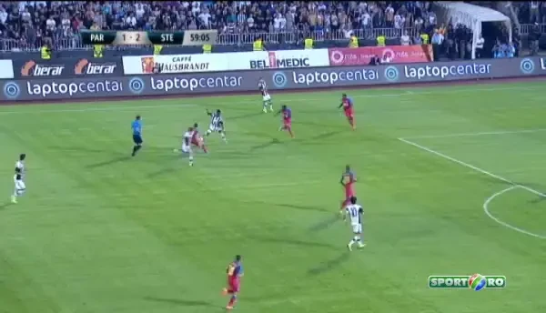 Partizan 2-2 Steaua | Jevtovic suteaza, Papp deviaza in proprie poarta