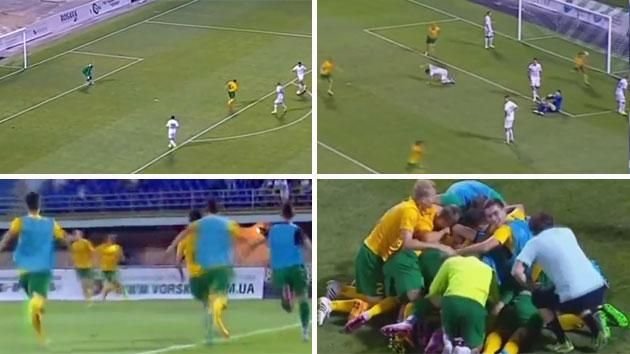 Momentul serii in Europa League! In minutul 120 era 3-0 si gazdele atacau. Ce se intampla in ultima secunda a meciului e DIABOLIC