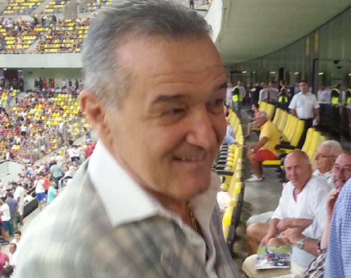 Aparitie surpriza in loja Stelei! Cu cine a urmarit Gigi Becali derby-ul cu Dinamo FOTO_4