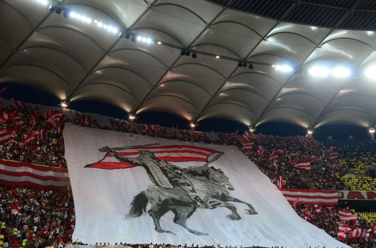 Un derby aprins doar in tribune! Cum s-a vazut Steaua - Dinamo de pe stadion:
