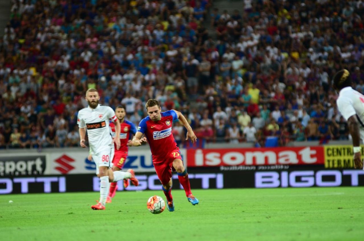 Un derby aprins doar in tribune! Cum s-a vazut Steaua - Dinamo de pe stadion: