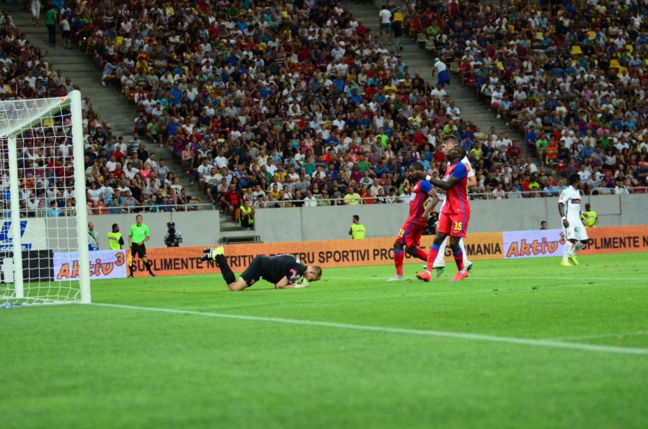 Un derby aprins doar in tribune! Cum s-a vazut Steaua - Dinamo de pe stadion:
