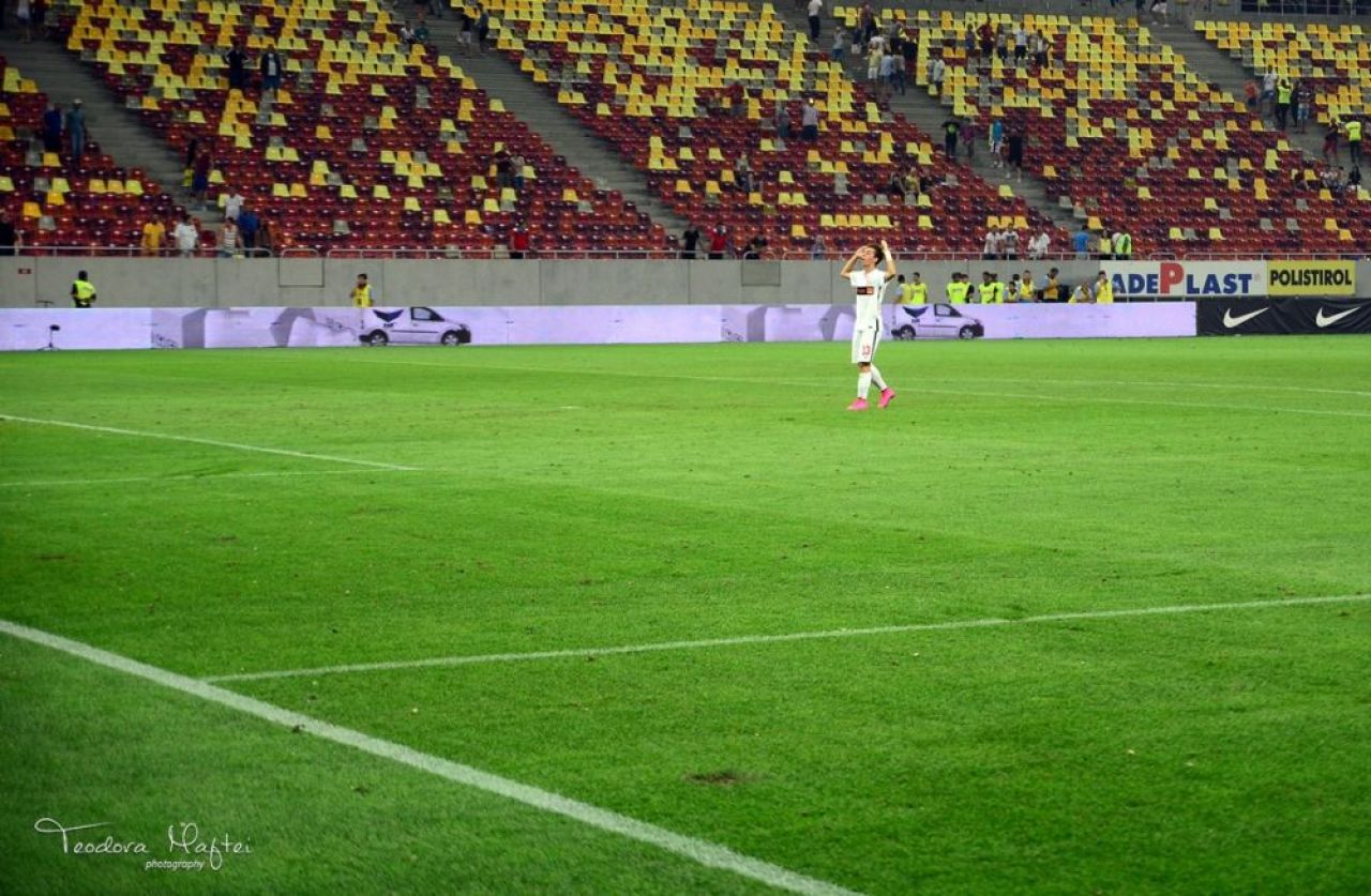 Un derby aprins doar in tribune! Cum s-a vazut Steaua - Dinamo de pe stadion: