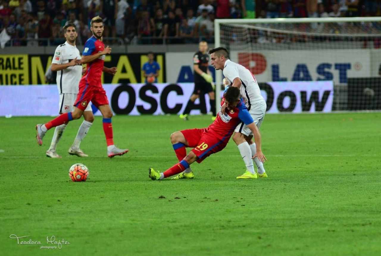 Un derby aprins doar in tribune! Cum s-a vazut Steaua - Dinamo de pe stadion: