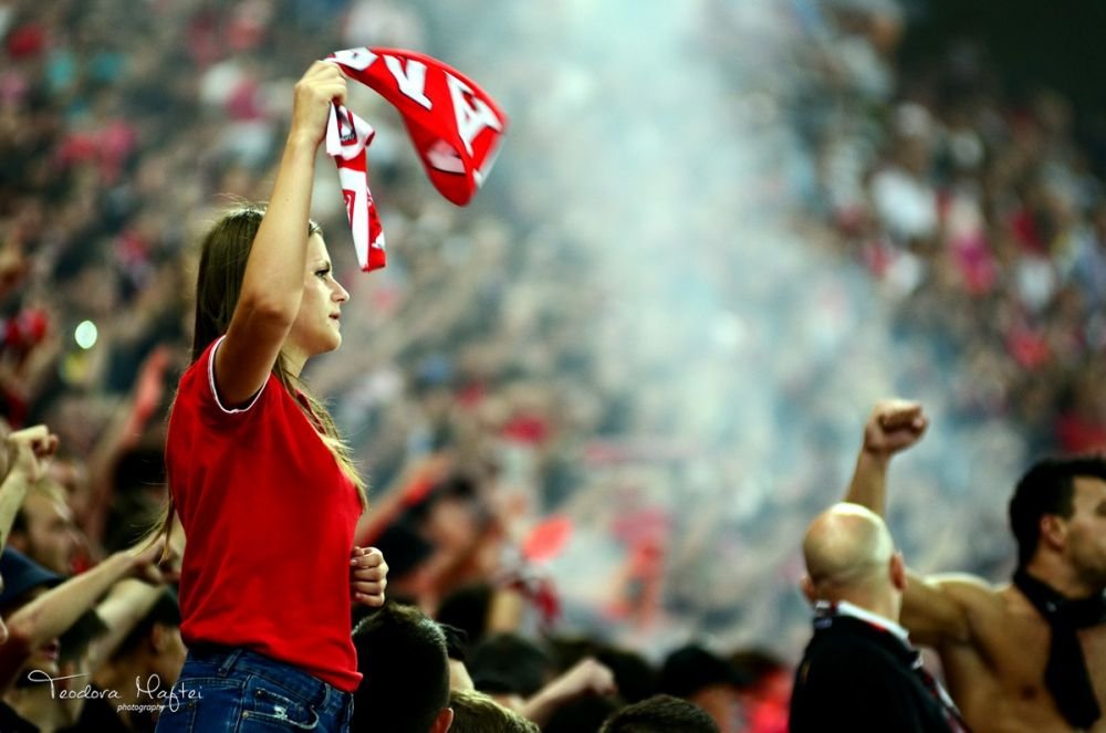 Un derby aprins doar in tribune! Cum s-a vazut Steaua - Dinamo de pe stadion: 