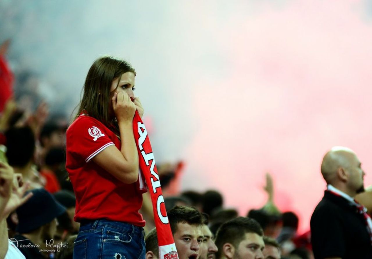Un derby aprins doar in tribune! Cum s-a vazut Steaua - Dinamo de pe stadion: