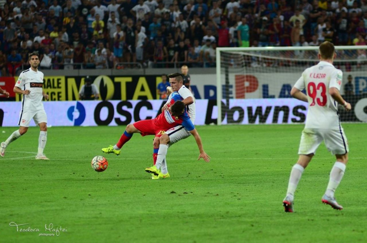 Un derby aprins doar in tribune! Cum s-a vazut Steaua - Dinamo de pe stadion: