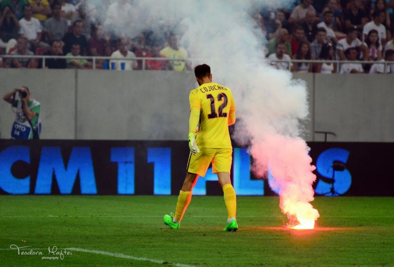 Un derby aprins doar in tribune! Cum s-a vazut Steaua - Dinamo de pe stadion: