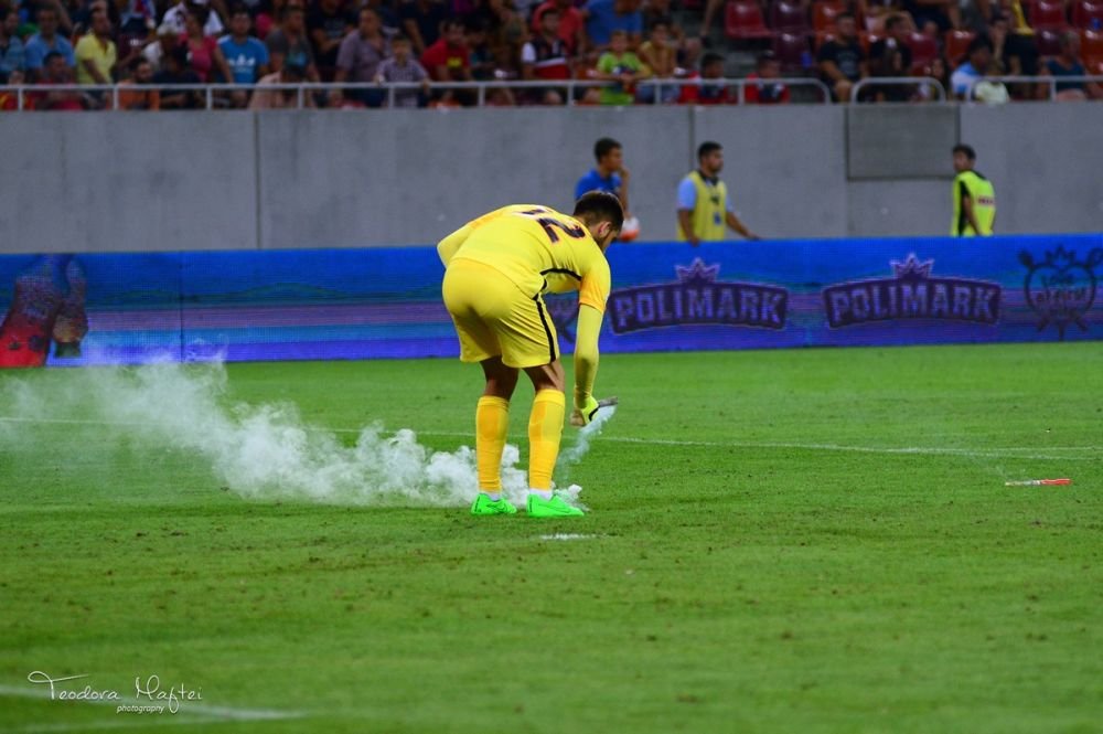 Un derby aprins doar in tribune! Cum s-a vazut Steaua - Dinamo de pe stadion: 