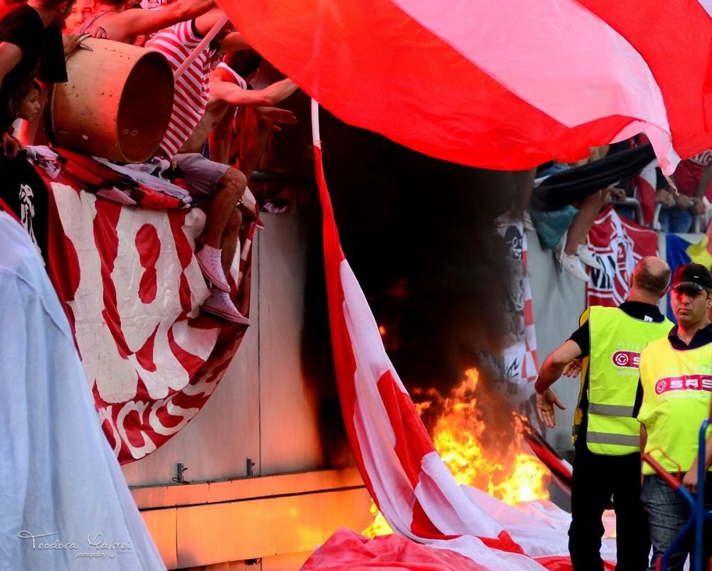 Un derby aprins doar in tribune! Cum s-a vazut Steaua - Dinamo de pe stadion: 
