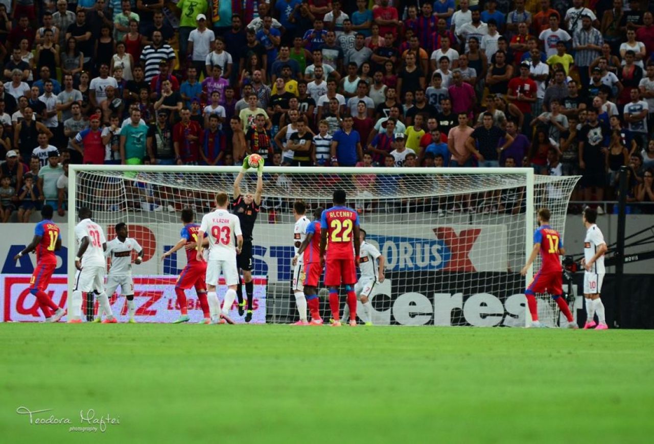 Un derby aprins doar in tribune! Cum s-a vazut Steaua - Dinamo de pe stadion: