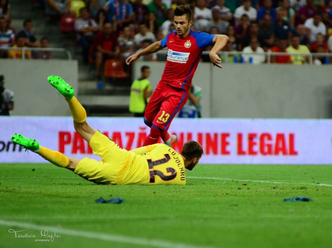 Un derby aprins doar in tribune! Cum s-a vazut Steaua - Dinamo de pe stadion: