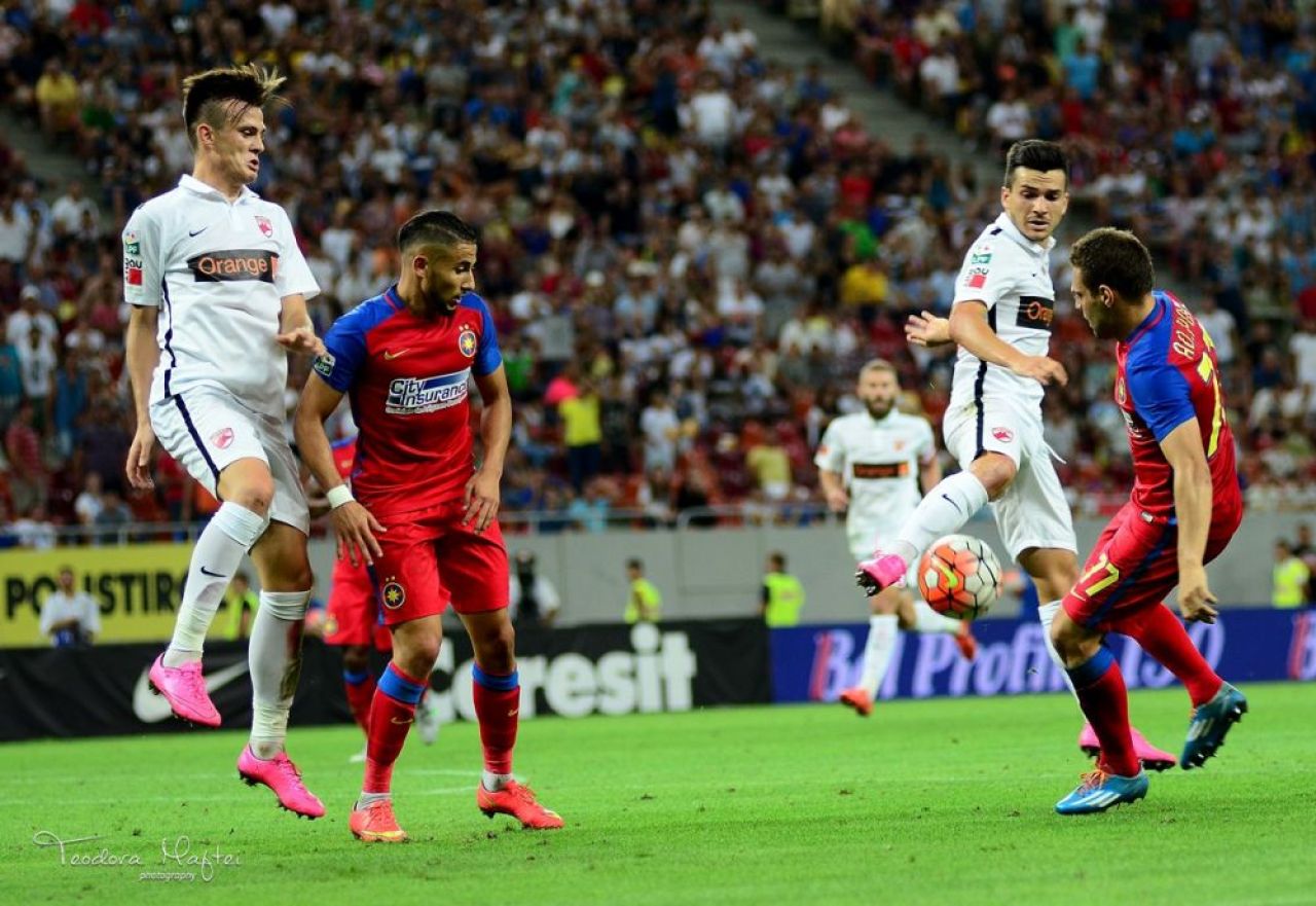 Un derby aprins doar in tribune! Cum s-a vazut Steaua - Dinamo de pe stadion: