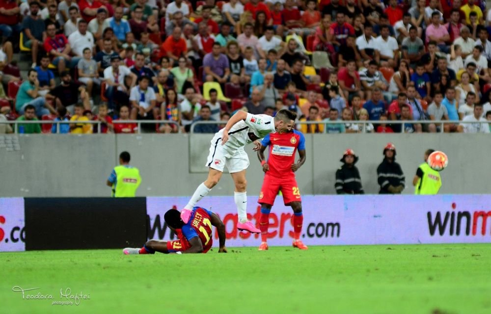Un derby aprins doar in tribune! Cum s-a vazut Steaua - Dinamo de pe stadion: 