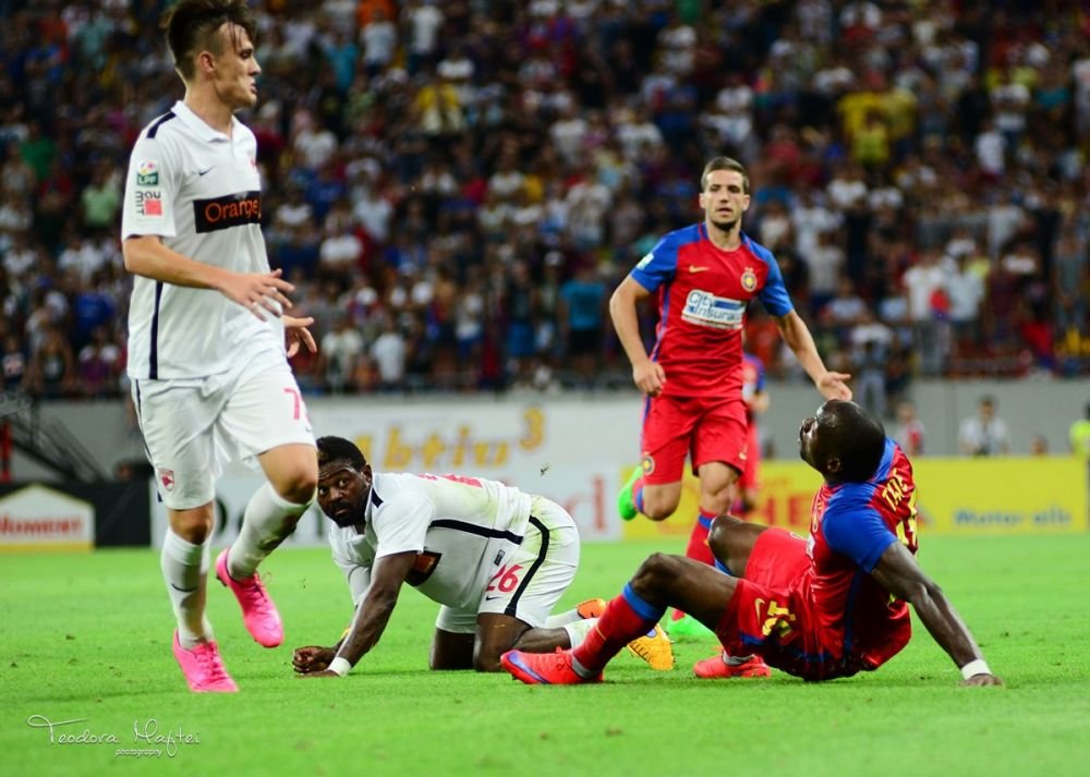 Un derby aprins doar in tribune! Cum s-a vazut Steaua - Dinamo de pe stadion: 