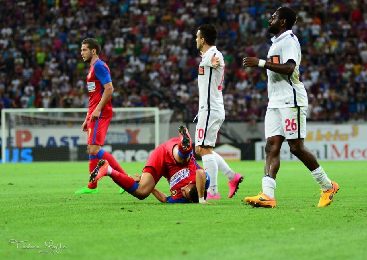 Un derby aprins doar in tribune! Cum s-a vazut Steaua - Dinamo de pe stadion: