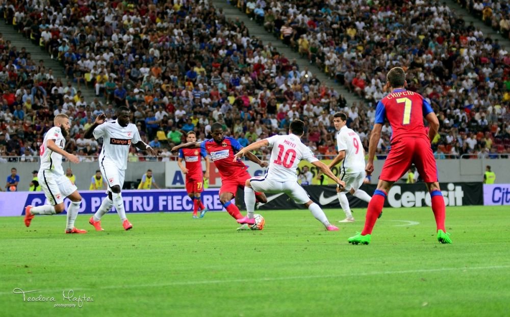 Un derby aprins doar in tribune! Cum s-a vazut Steaua - Dinamo de pe stadion: 