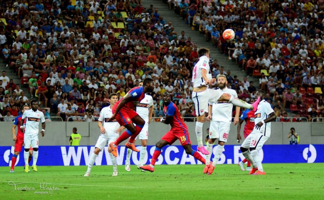 Un derby aprins doar in tribune! Cum s-a vazut Steaua - Dinamo de pe stadion:
