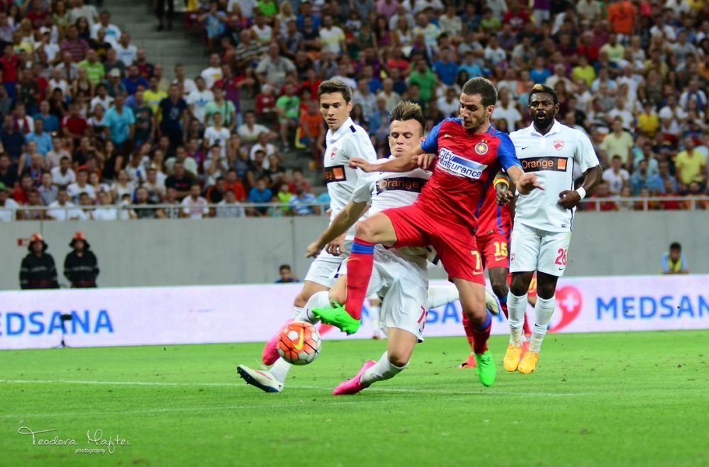 Un derby aprins doar in tribune! Cum s-a vazut Steaua - Dinamo de pe stadion: 