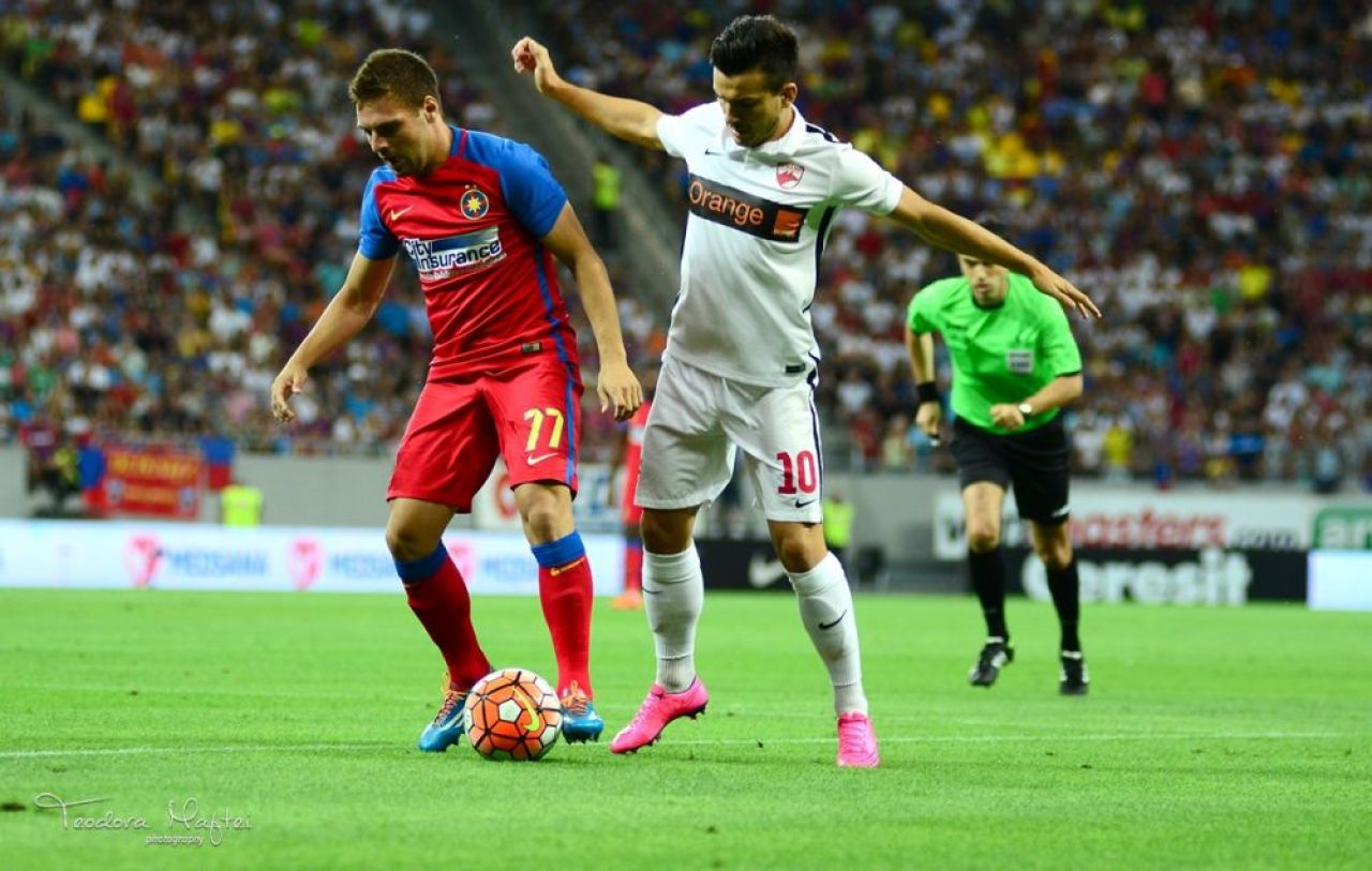 Un derby aprins doar in tribune! Cum s-a vazut Steaua - Dinamo de pe stadion: