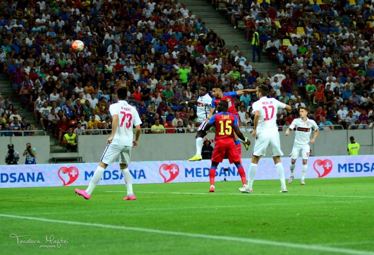 Un derby aprins doar in tribune! Cum s-a vazut Steaua - Dinamo de pe stadion: