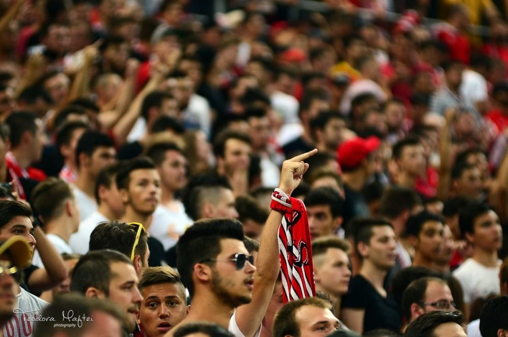 Un derby aprins doar in tribune! Cum s-a vazut Steaua - Dinamo de pe stadion: 