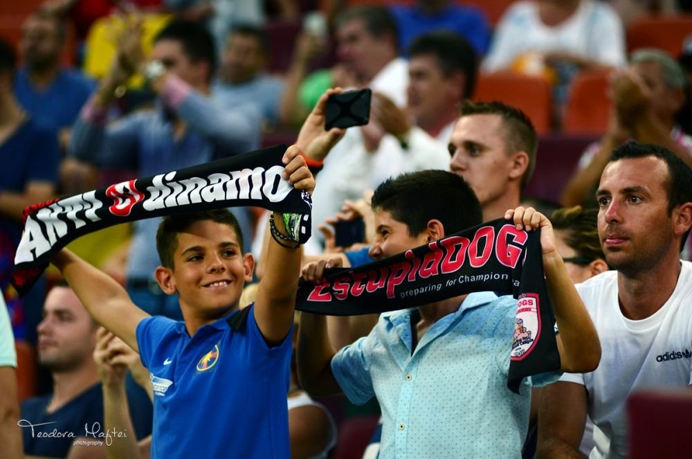 Un derby aprins doar in tribune! Cum s-a vazut Steaua - Dinamo de pe stadion: 