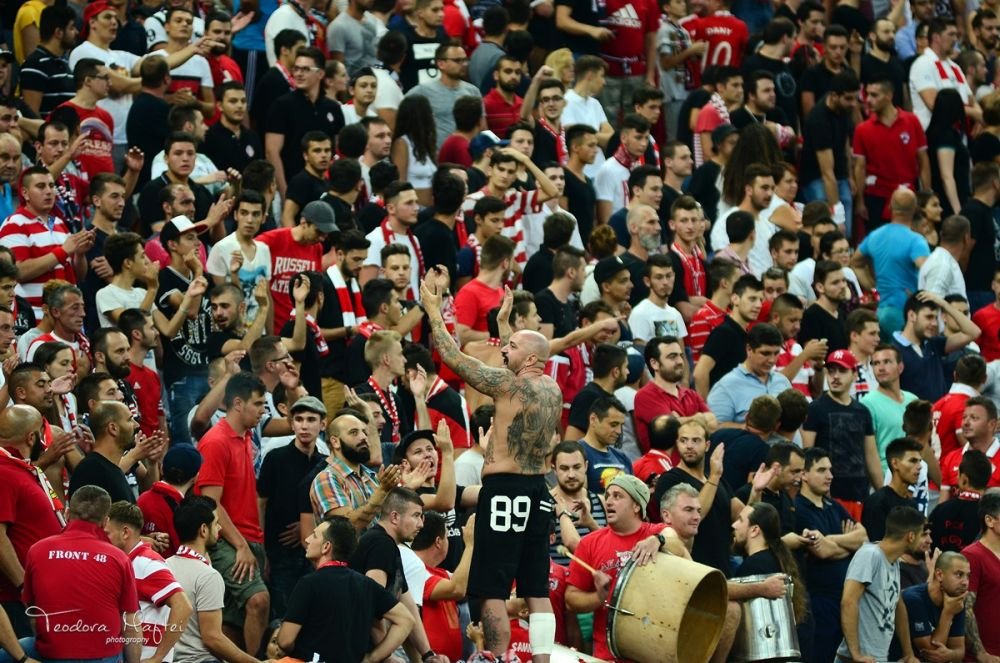 Un derby aprins doar in tribune! Cum s-a vazut Steaua - Dinamo de pe stadion: 