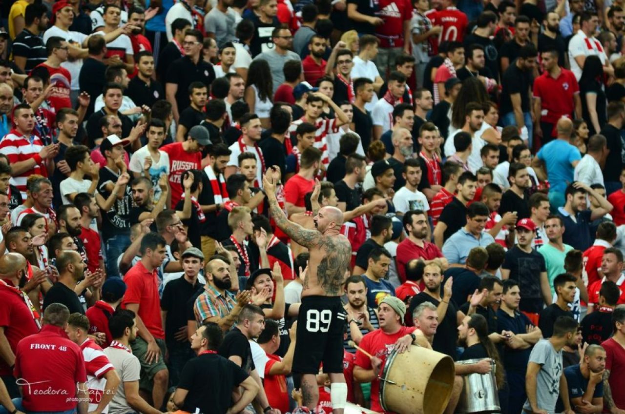 Un derby aprins doar in tribune! Cum s-a vazut Steaua - Dinamo de pe stadion: