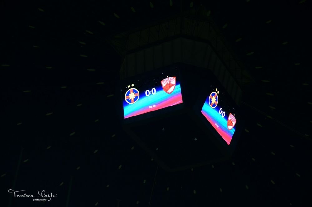 Un derby aprins doar in tribune! Cum s-a vazut Steaua - Dinamo de pe stadion: 