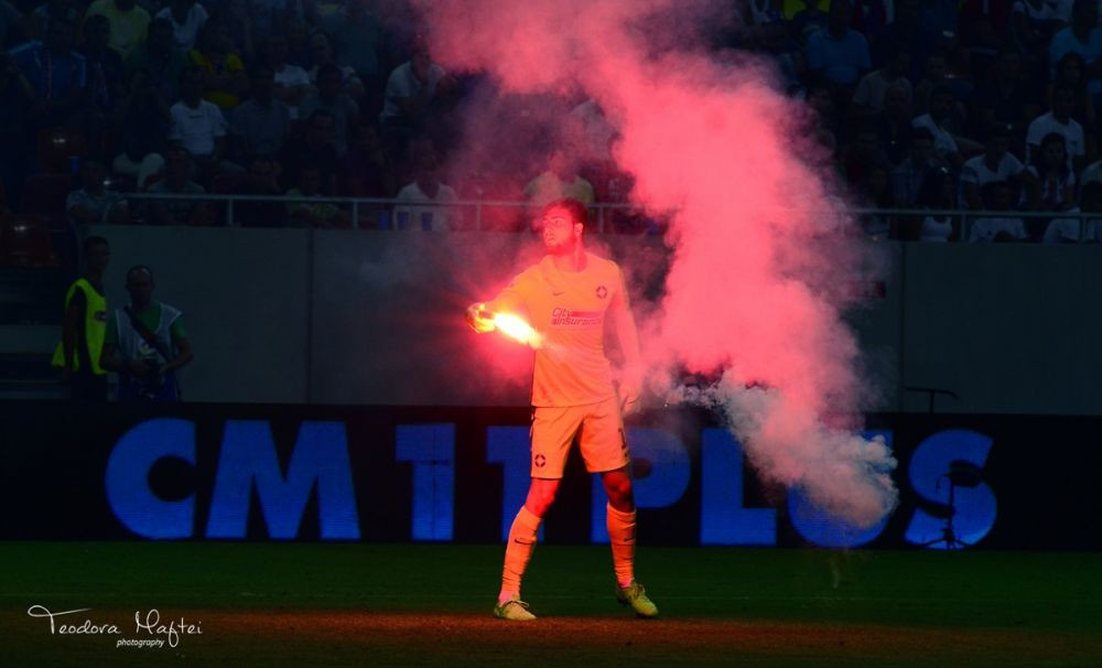 Incredibil! Ce masuri au luat jandarmii dupa Steaua - Dinamo: sute de torte in tribune si petarde care au explodat langa jucatori