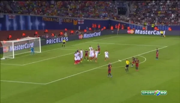 BARCELONA 5-4 SEVILLA! GOOOL PEDRO, care marcheaza golul de adio al sau la Barca si golul care aduce SuperCupa pe Camp Nou