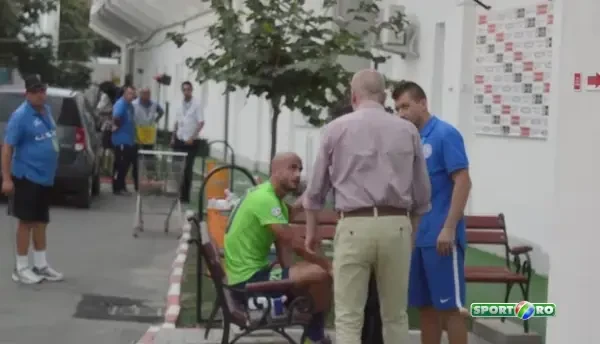 Imagini incredibile dupa Botosani 1-0 CSMS Iasi. Capitanul oaspetilor, aproape sa se bata cu un oficial la vestiare. VIDEO