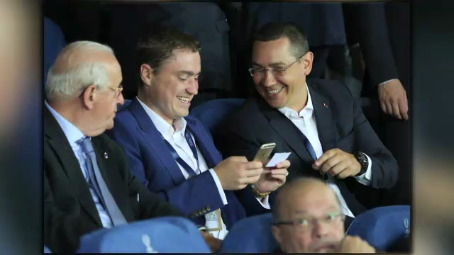 Recunosc, Messi m-a ignorat! Gluma postata de Ponta pe Facebook dupa ce a fost la SuperCupa Europei. Langa cine a stat la loja