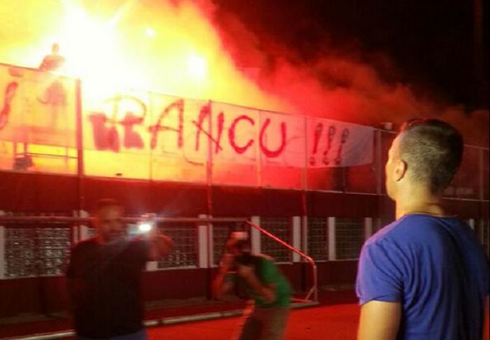 Surpriza rapidistilor de ziua lui Pancu: primit ca un rege pe Giulesti la miezul noptii!