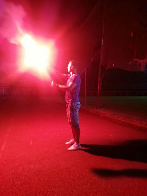 Surpriza rapidistilor de ziua lui Pancu: primit ca un rege pe Giulesti la miezul noptii!
