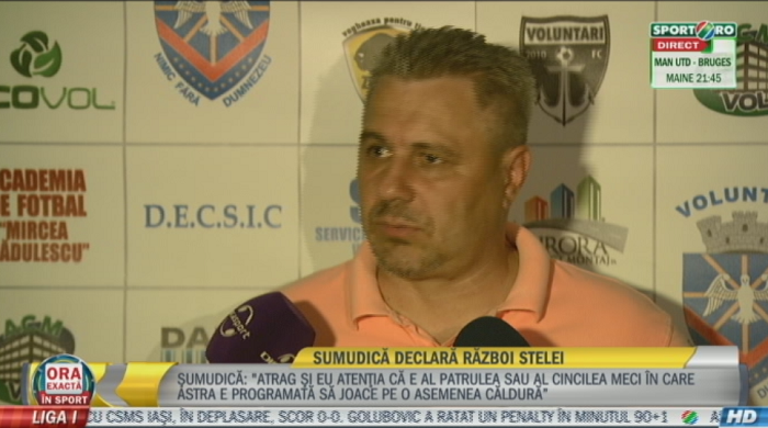 Sumi si teoria conspiratiei: Astra e lider, dar Universul lucreaza pentru excluderea din Europa League: N-avem nicio sansa cu AZ