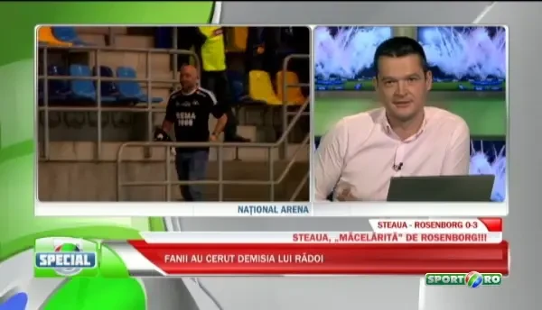 Becali a luat foc dupa umilinta cu Rosenborg! VIDEO