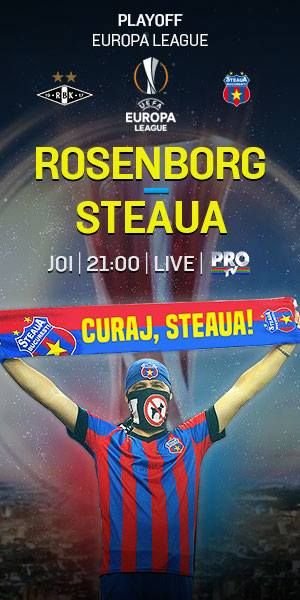 Minunea de la Rosenborg se joaca in ACEEASI ZI cu Minunea de la Liberec - LIVE la PRO TV!