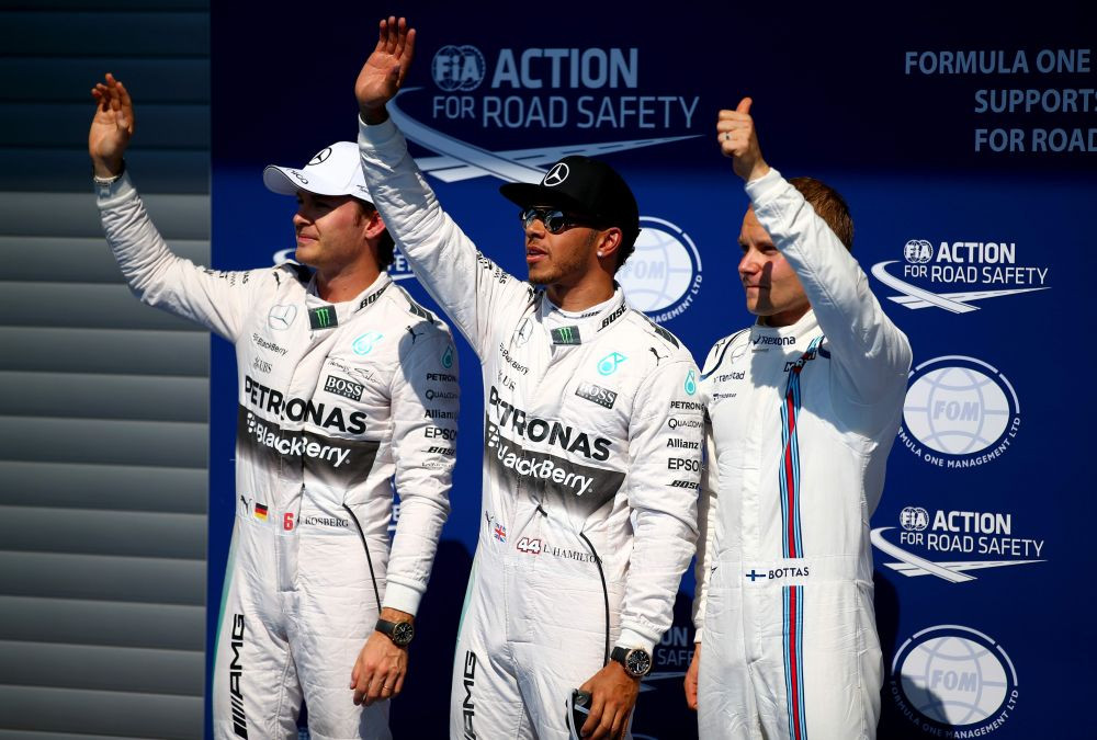 Calificarile de la SPA, dominate de Mercedes! Hamilton, un nou pole position! Vezi grila de start