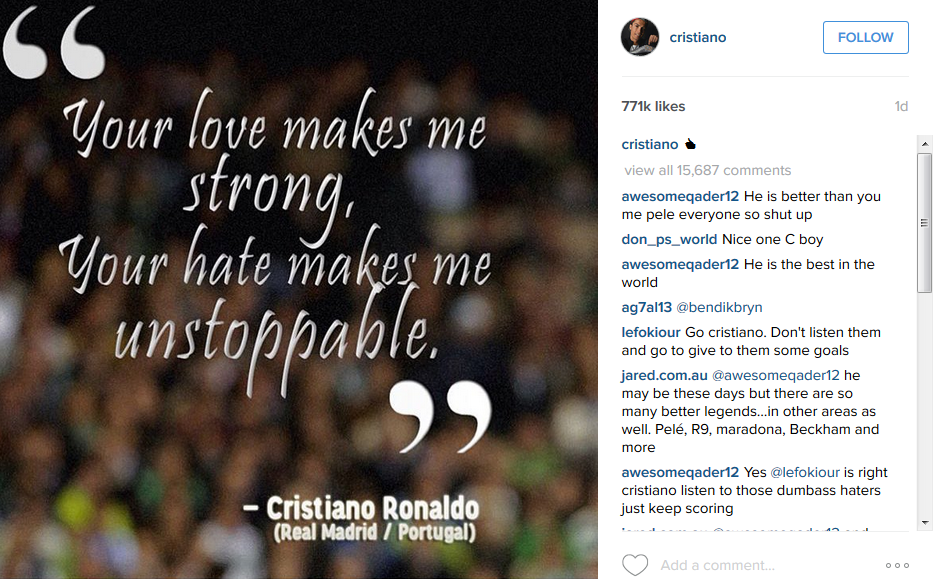 REPLICA lui Cristiano Ronaldo pentru toti 
