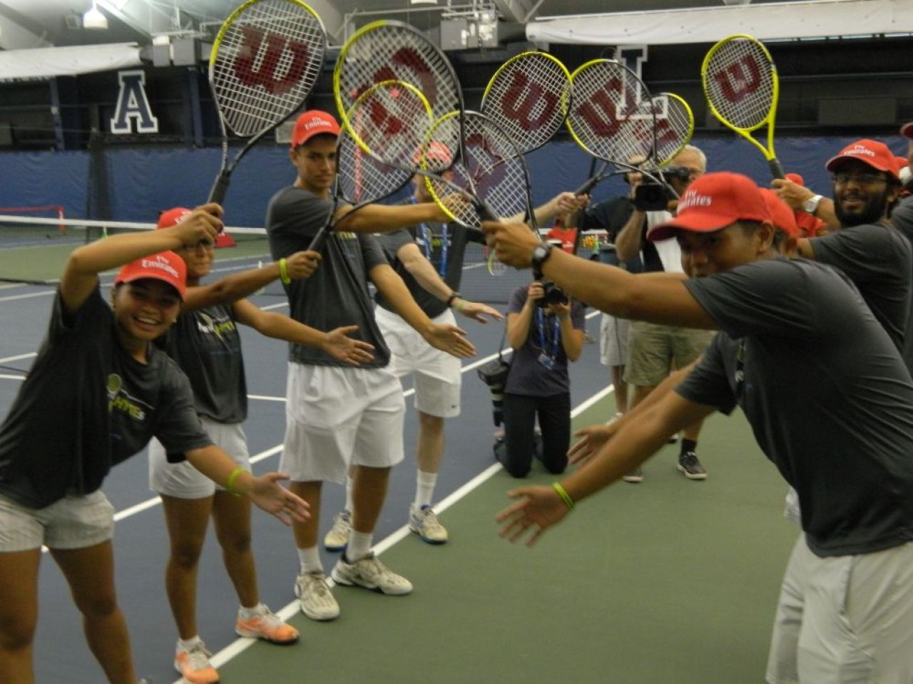 FOTO | Aparitie surpriza a Simonei Halep la New Haven! Romanca, invitata de onoare, chiar daca a decis sa ia o pauza pana la US Open_1