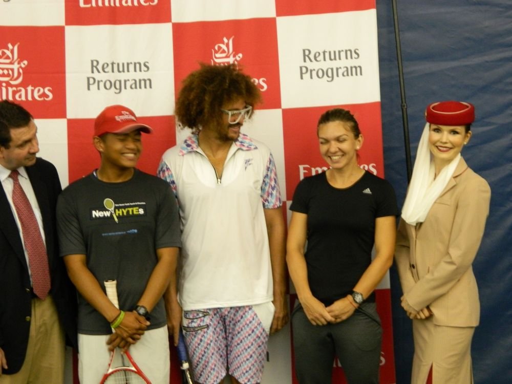 FOTO | Aparitie surpriza a Simonei Halep la New Haven! Romanca, invitata de onoare, chiar daca a decis sa ia o pauza pana la US Open_4