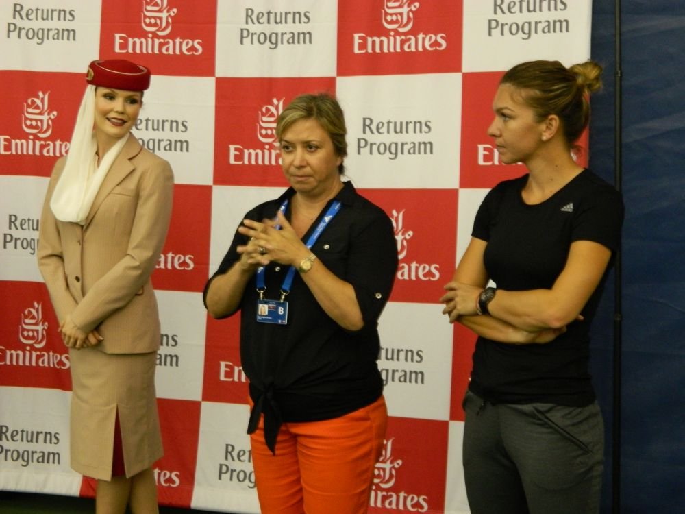 FOTO | Aparitie surpriza a Simonei Halep la New Haven! Romanca, invitata de onoare, chiar daca a decis sa ia o pauza pana la US Open_7
