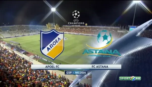 APOEL 1-1 Astana