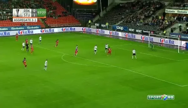 Sansa mare de gol pentru Steaua!