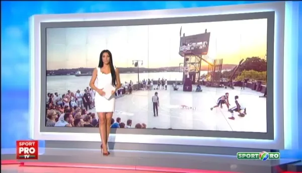 Turcii au organizat cel mai spectaculos turneu de baschet la inaltime ! Sportivii au aruncat la cos ... de pe un continent pe altul !