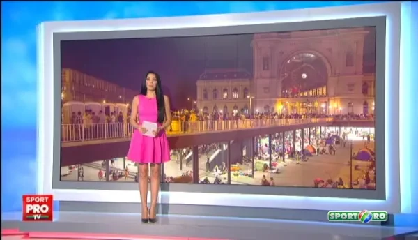 Imagini incredibile la Budapesta, inaintea meciului Ungaria - Romania. Mii de refugiati din Orientul Mijlociu au "ocupat" orasul: VIDEO